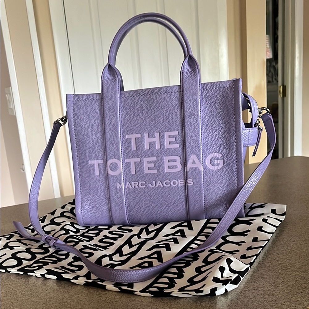 Marc Jacobs Purple Tote Bag